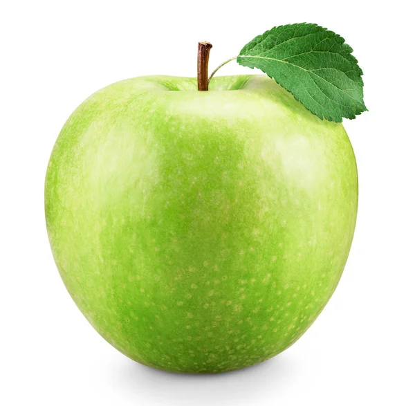 Grüner Apfel — Stockfoto