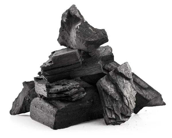 Dřevěné uhlí — Stock fotografie