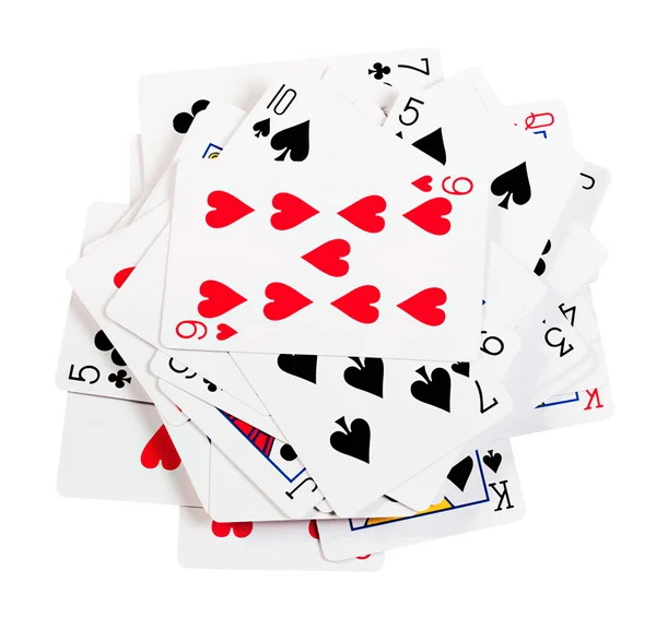 Jugar a las cartas — Foto de Stock