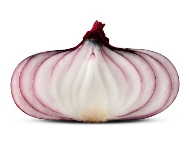 Kırmızı soğan dilimlenmiş