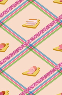 mutfak tasarımı için seamless modeli.