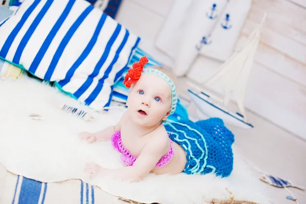 Mermaid baby — Stock Photo, Image