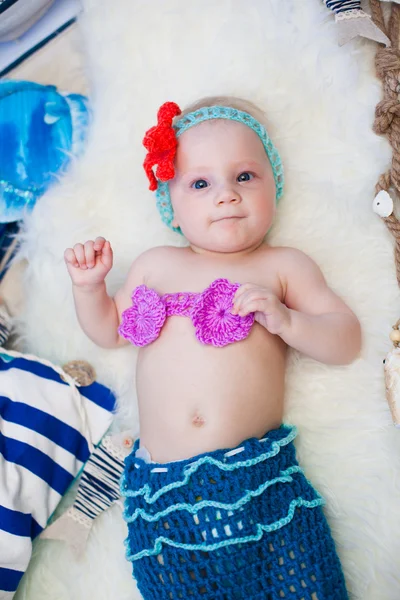 Mermaid baby — Stock Photo, Image