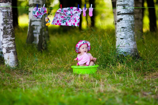 Child in nature — Stock Photo, Image