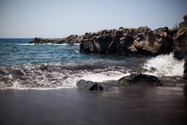 Волны на пляже