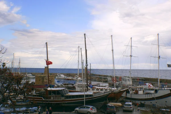 Puerto de kyrenia — Foto de Stock