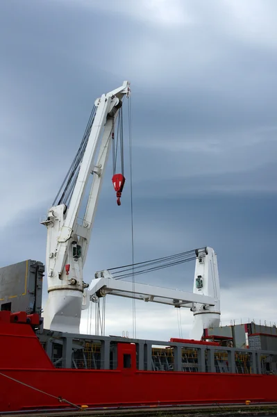 Ship cranes — Stock Photo, Image