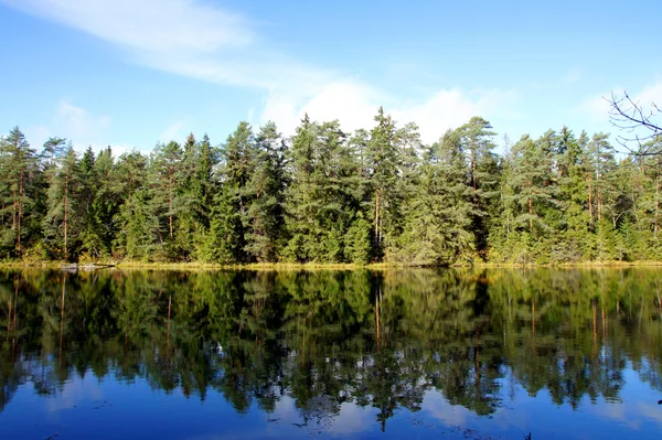 Riflessione sull'acqua — Foto Stock