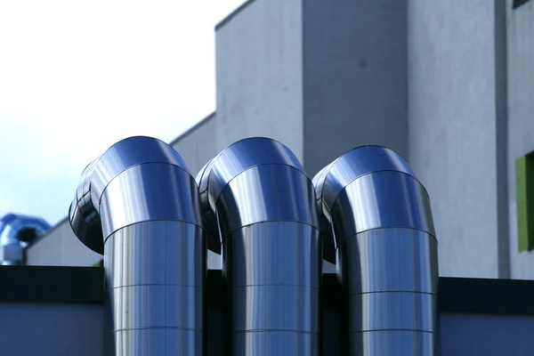 Metal pipes — Stock Photo, Image