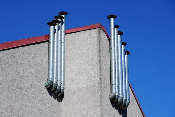 Metal pipes — Stock Photo, Image