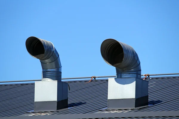 Rör för ventilation — Stockfoto