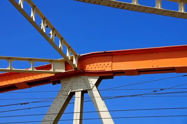 Balken van de brug — Stockfoto