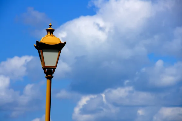 Lantern and clouds — Stock Photo, Image