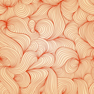 Retro waves texture (seamless pattern) clipart