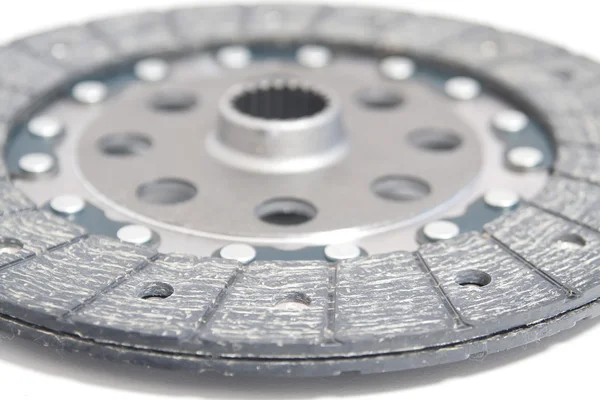 Clutch plate just removed from a car — Stock Photo, Image