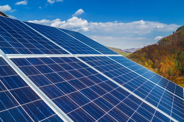 Zonnepanelen — Stockfoto