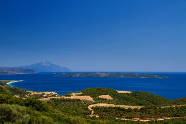 Athon Adası ve Yunan plajlar