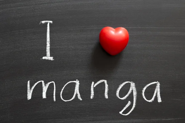 Love manga — Stock Photo, Image