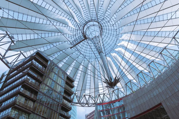 Берлін Sony Center даху — стокове фото