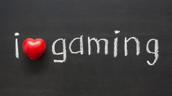 Love gaming — Stock Photo, Image