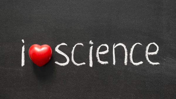 Amore scienza — Foto Stock