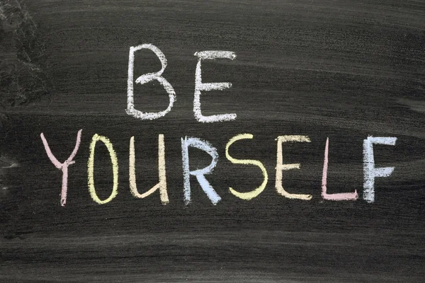 Be yourself — Stock Photo, Image