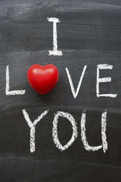 I love you — Stock Photo, Image