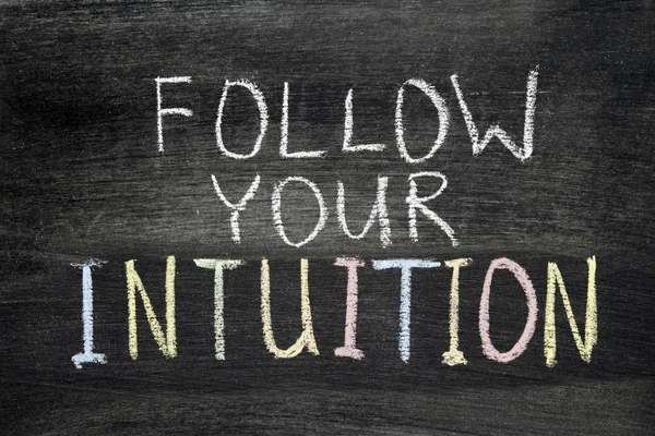 Suivre votre intuition — Photo