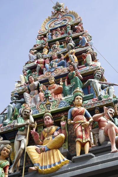 Świątyni hinduskiej, Singapur — Zdjęcie stockowe