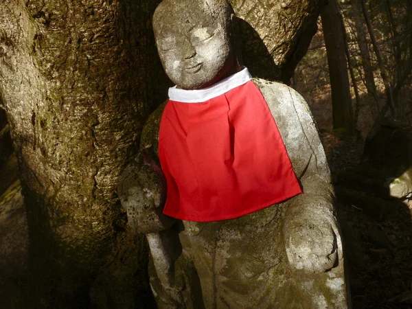 Japoński jizo — Zdjęcie stockowe