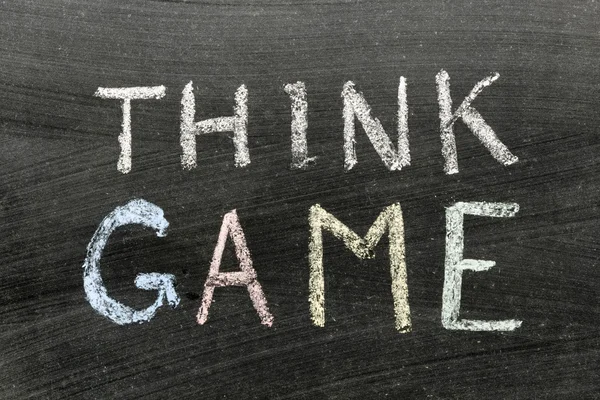 Think game — Stock Photo, Image