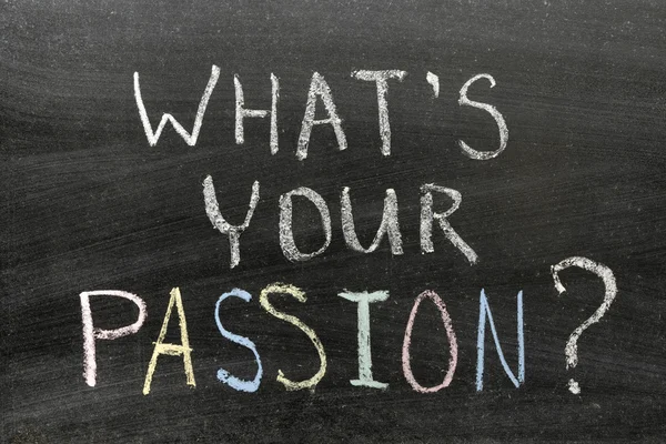Whats your passion — Stock Photo, Image