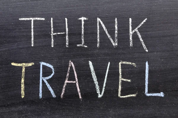 Think travel — Stock Photo, Image