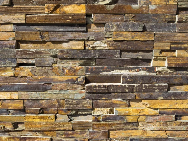 Artificial stone wall — Stock Image Artificial stone wall Stock Photo