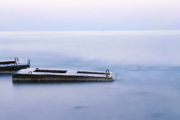 Pier remains — Stock Photo, Image