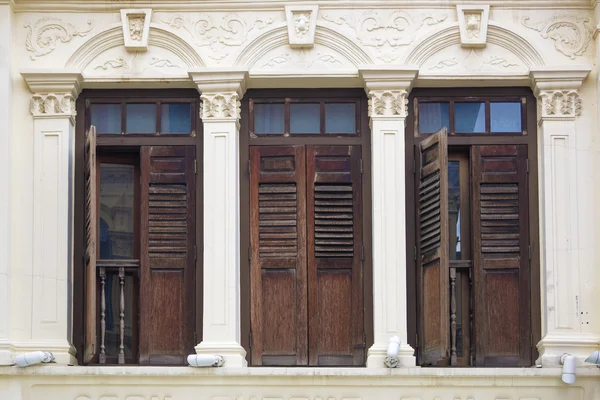 Wooden doors — Stock Photo, Image