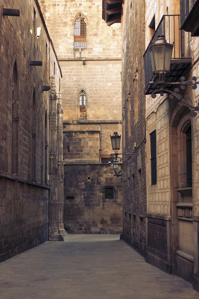 Barrio Gótico, Barcelona v — Foto de Stock