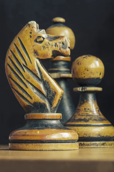 Vintage satranç — Stok fotoğraf