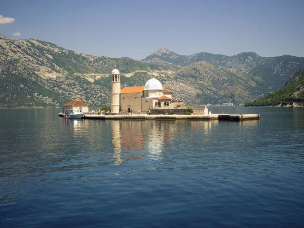 Our lady of the reef, Montenegro — Stock Photo, Image