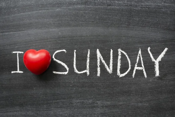 Love Sunday — Stock Photo, Image