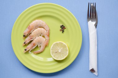 Mavi karidesler bölümü