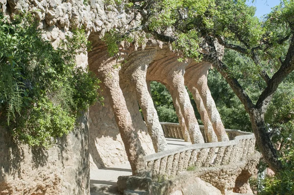 Park Güell, barcelona — Stockfoto