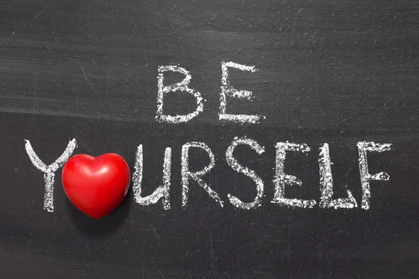 Be yourself — Stock Photo, Image