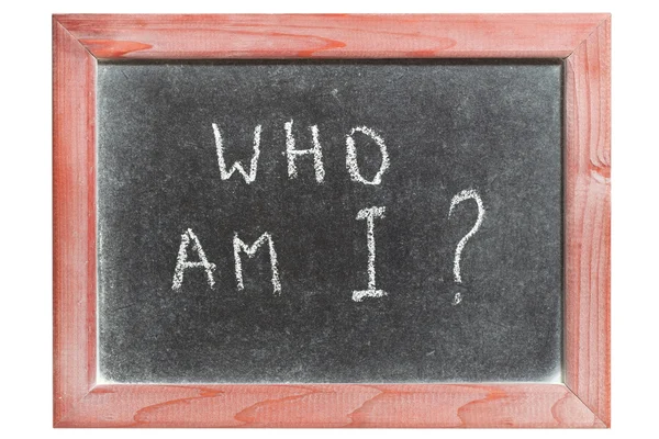 Quem sou eu? — Fotografia de Stock