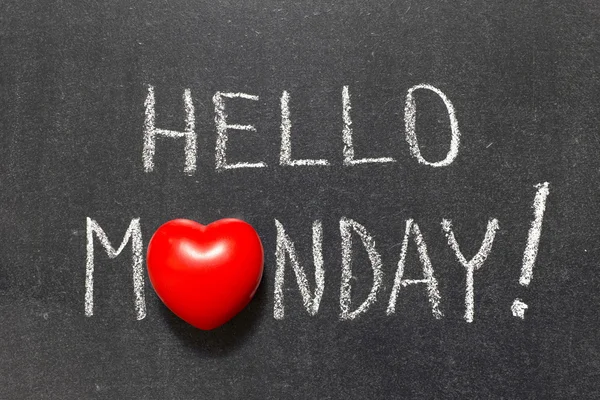 Hello Monday — Stock Photo, Image