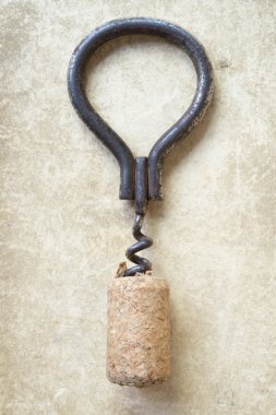 vintage corkscrew clipart
