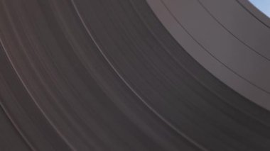 Detaylı arkaplan çalan vinil diskin görüntüleri