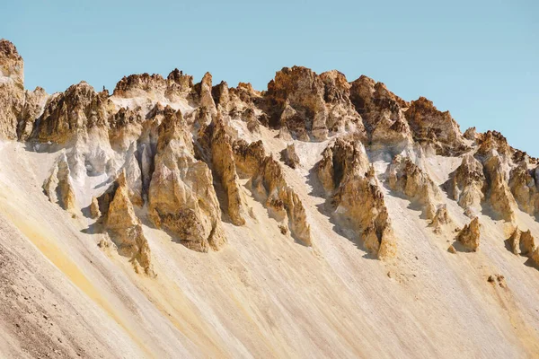 Scharfer Steiler Grat Des Vulkans Tunupa Bolivien — Stockfoto