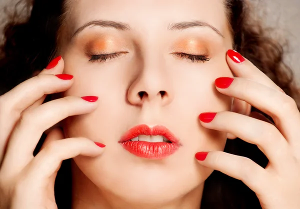 Portrait of glamour woman — Stock Photo, Image