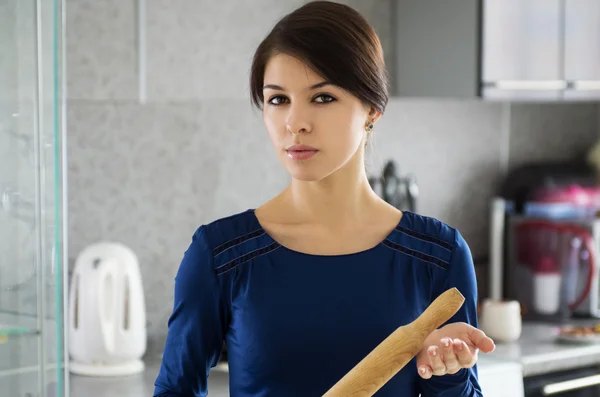 Angry Housewife — Stock Photo, Image